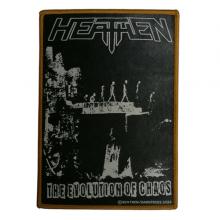 HEATHEN - The Evolution Of Chaos PATCH (Ltd 15,Brown Edge) 10cm x 14cm