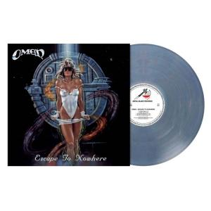 OMEN - Escape To Nowhere (35th Anniversary Re-Issue, Ltd 300  Light Steel Blue Marbled, Incl. 2 Bonus Tracks & Poster) LP