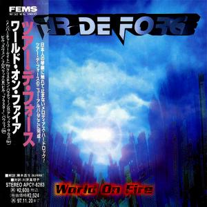 TOUR DE FORCE - World On Fire (Japan Edition Incl. OBI, APCY-8283) CD