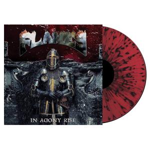 FLAMES - In Agony Rise (Red  Black Splatter, Gatefold Cover) LP