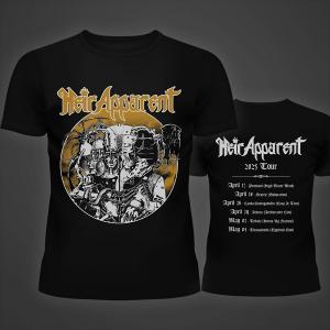 HEIR APPARENT - Graceful Inheritance - 2025 Tour (Yellow Design) T-SHIRT