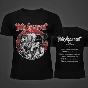 HEIR APPARENT - Graceful Inheritance - 2025 Tour (Red Design) T-SHIRT