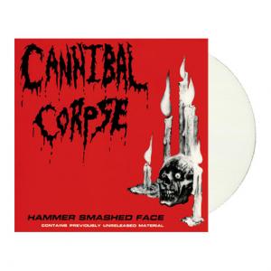 CANNIBAL CORPSE - Hammer Smashed Face (Ltd 100 / Hand-Numbered, White, Etched B SIde, 2019) EP 12"