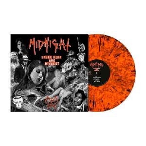 MIDNIGHT - Steel, Rust and Disgust (Ltd 500 / Orange Blackdust) LP
