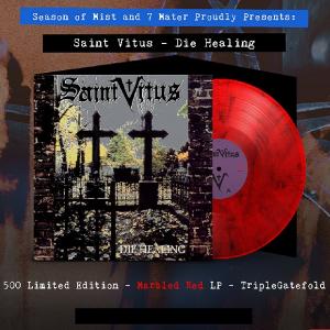 SAINT VITUS - Die Healing (Ltd 500 / Red Marbled, Triple Gatefold) LP