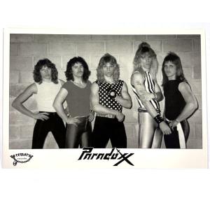 PARADOXX - Plan Of Attak - PROMO PHOTO 21cm X 14,5cm