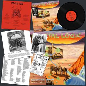 MANILLA ROAD - Crystal Logic (Ltd 500  Black, Incl Poster & A5 Card) LP