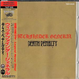 WITCHFINDER GENERAL - Death Penalty (Japan Edition Incl. OBI, TECP-25449) CD