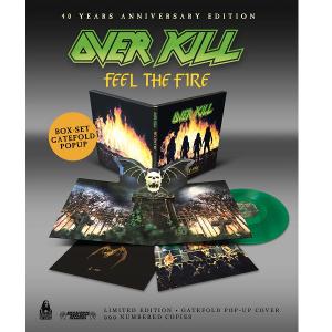 OVERKILL - Feel The Fire (Ltd 275 / Hand-Numbered, Green, Pop-Up Gatefold) LP BOX SET