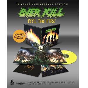 OVERKILL - Feel The Fire (Ltd 275 / Hand-Numbered, Yellow, Pop-Up Gatefold) LP BOX SET