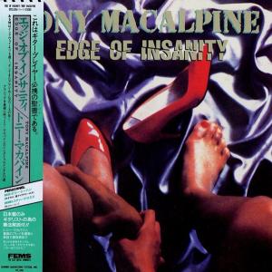 TONY MACALPINE - Edge Of Insanity (Japan Edition, Incl. OBI SP25-5295) LP