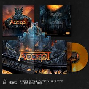 ACCEPT - The Rise Of Chaos (Ltd 195  Hand-Numbered, Orange, Pop-Up Gatefold) LP