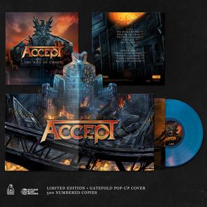 ACCEPT - The Rise Of Chaos (Ltd 195  Hand-Numbered, Blue, Pop-Up Gatefold) LP