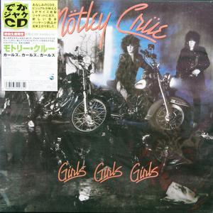 MOTLEY CRUE - Girls, Girls, Girls (Japan Edition Vinyl Cover, Incl. OBI Sticker UICY-95013) CD