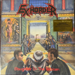 EXHORDER - Slaughter In The Vatican (Ltd 1500 / Numbered, Crystal Clear & Black Marbled) LP