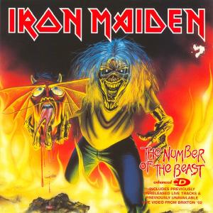 IRON MAIDEN - The Number Of The Beast (Single, Enhanced) CD 