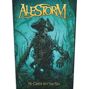 ALESTORM - No Grave But The Sea BACKPATCH 26cm x 36cm
