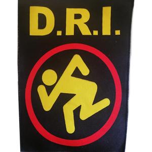 D.R.I. BACK PATCH 26cm x 36cm