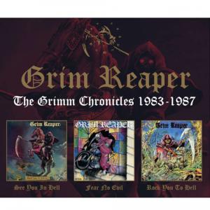 GRIM REAPER - The Grimm Chronicles 1983-1987 (Incl. 3 Albums) 3CD