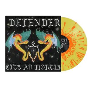 DEFENDER - City Ad Mortis (Ltd 250 / Trans. Yellow Orange Splatter, Gatefold, Incl. 3 Bonus Tracks) LP