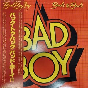 BAD BOY - Back To Back (Japan Edition, Incl. OBI GP606) LP