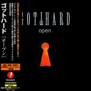 GOTTHARD - Open (Japan Edition Incl. Bonus Track & OBI, AVCB-66072) CD