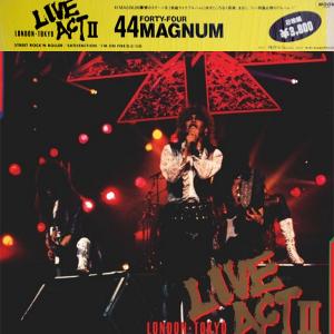 44 MAGNUM - Live Act II (Japan Edition, Incl. OBI, MOON-38001~2) 2LP