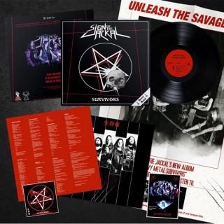 SIGN OF THE JACKAL - Heavy Metal Survivors (Incl. Poster, Postcard & Sticker) LP