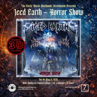ICED EARTH - Horror Show (Ltd 500 / Numbered, 3D Cover) CD  
