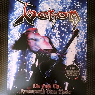 VENOM - Live From The Hammersmith Odeon Theatre (Ltd 500 / Hand Numbered, Grey Marbled, Side D Etched, Pop-Up Gatefold) 2LP