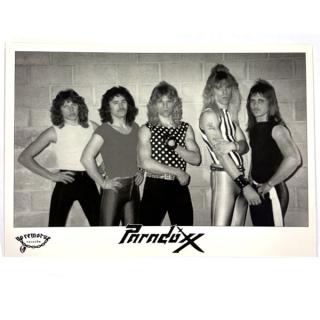 PARADOXX - Plan Of Attak - PROMO PHOTO 21cm X 14,5cm
