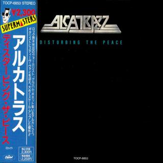 ALCATRAZZ - Disturbing The Peace (Japan Edition Incl. OBI, TOCP-6853) CD ALCATRAZZ - Disturbing The Peace (Japan Edition Incl. OBI, TOCP-6853) CD