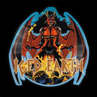 ICED EARTH - Pure Evil (Ltd 500 / Hand-Numbered, Shaped Picture Disc) 12"