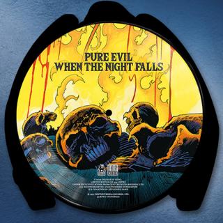 ICED EARTH - Pure Evil (Ltd 500 / Hand-Numbered, Shaped Picture Disc) 12"