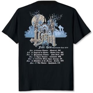 THEM - Fear Them Usa-Canada Tour 2016 T-SHIRT