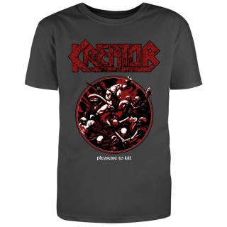 KREATOR - Pleasure To Kill (Grey) T-SHIRT