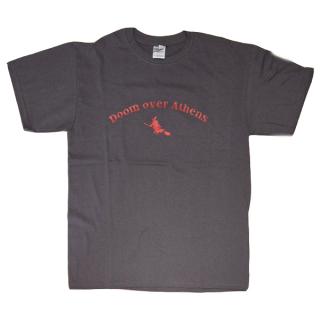 DOOM OVER ATHENS - Savvato 11-12-2010 Grey T-SHIRT