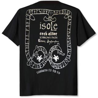 DOOM OVER ATHENS - Savvato 11-12-2010 (White Logo) T-SHIRT