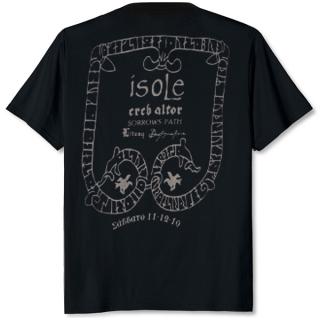 DOOM OVER ATHENS - Savvato 11-12-2010 (Light Grey Logo) T-SHIRT