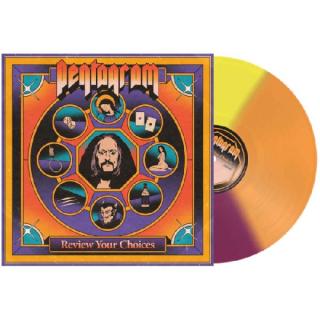 PENTAGRAM - Review Your Choices (Ltd 100 / 3-Colour Segmented Yellow-Orange-Purple, Alternative Cover) LP