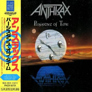 ANTHRAX - Persistence Of Time (Japan Edition Incl. OBI, PHCR-18701) CD ANTHRAX - Persistence Of Time (Japan Edition Incl. OBI, PHCR-18701) CD