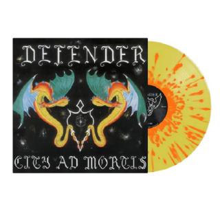 DEFENDER - City Ad Mortis (Ltd 250 / Trans. Yellow Orange Splatter, Gatefold, Incl. 3 Bonus Tracks) LP