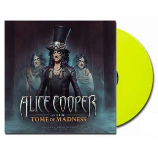 ALICE COOPER - And Tome Of Madness - A Spoken Word Record (Yellow Vinyl) 12" ALICE COOPER - And Tome Of Madness - A Spoken Word Record (Yellow Vinyl) 12"
