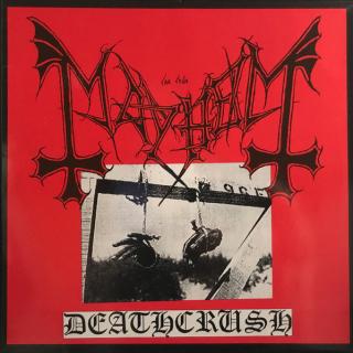 MAYHEM - Deathcrush (Original Deathlike Silence 1993 Press) LP