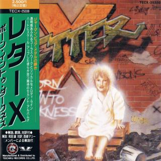 LETTER X - Born Into Darkness (Japan Edition Incl. OBI, TECX-25338) CD