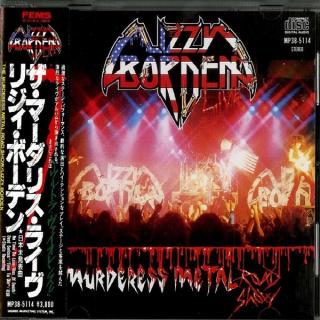 LIZZY BORDEN - The Murderess Metal Road Show (Japan Edition Incl. OBI, MP38-5114) CD